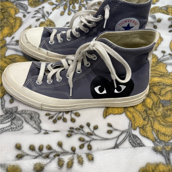 Converse Gray High-Top Sneakers - Picture 2 of 7